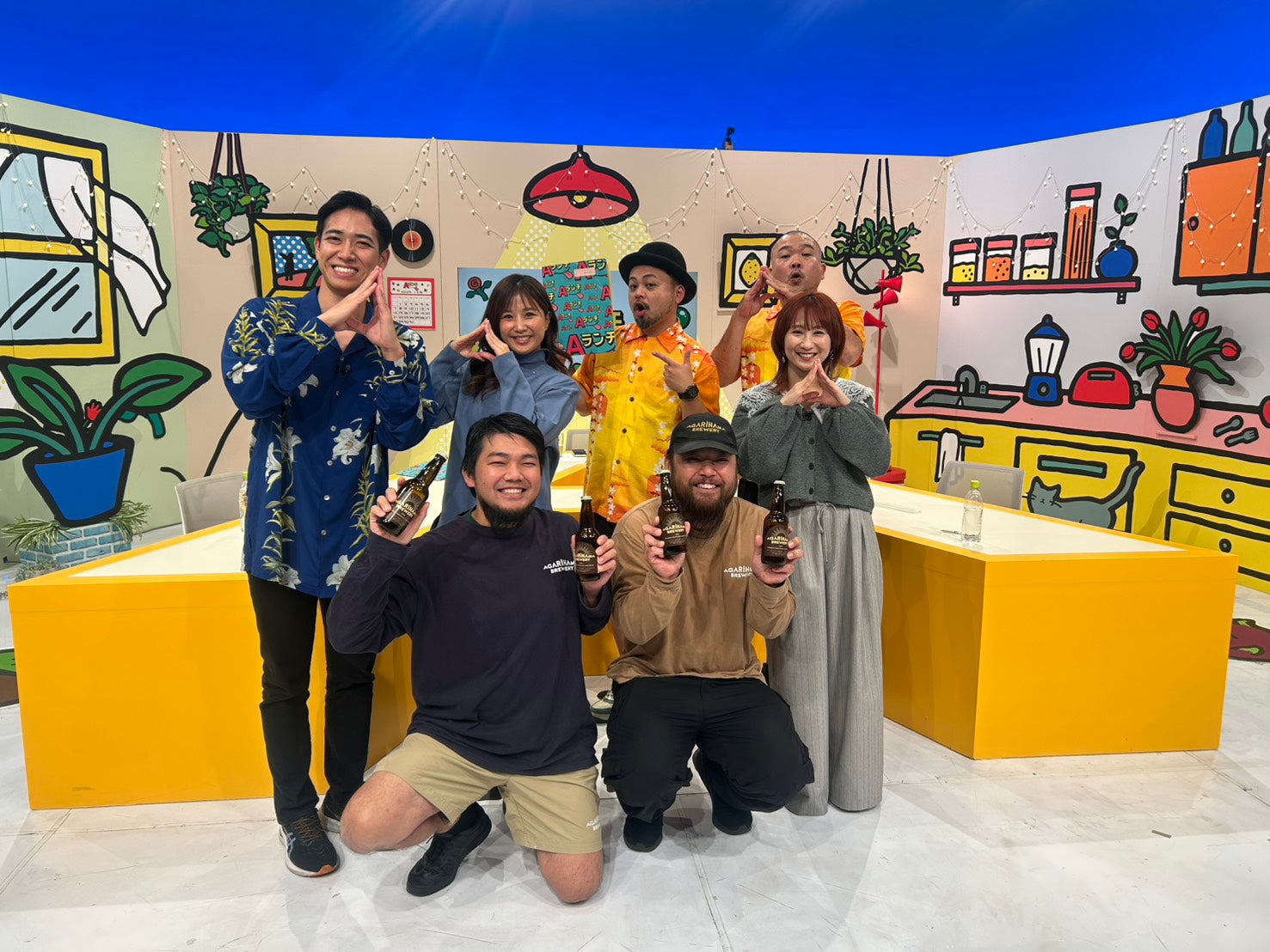 📺 テレビで紹介されました！AGARIHAMABREWERYのクラフトビールが「Aランチ」に登場