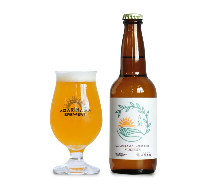 【2025年12月頃再販予定】【A/M エーエム】古川杏梨プロデュースAGARIHAMA BREWERY×本然農園モリンガビール 6本セット(送料無料)