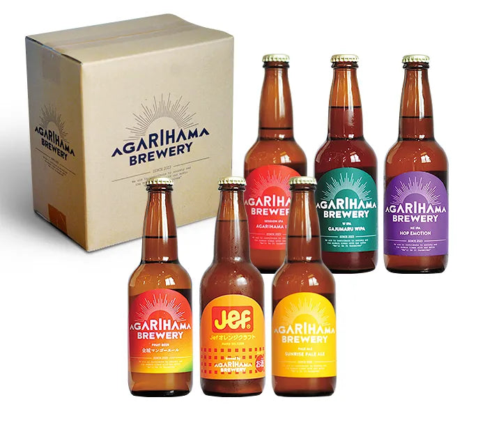 AGARIHAMA BREWERY  オリジナルビール6本セット【大人気につき完売！来夏再販予定】